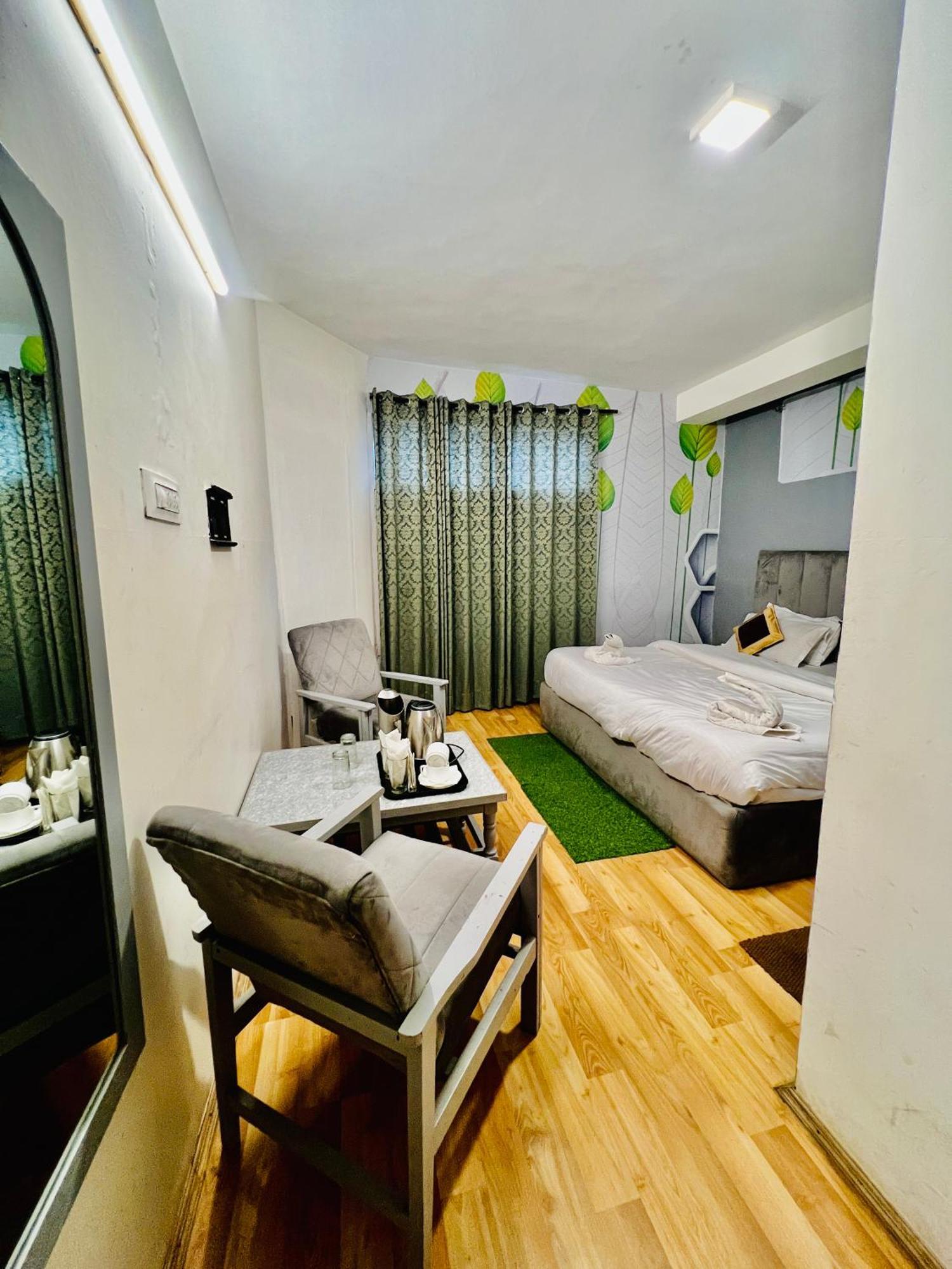 Hotel Green Link -#Near Volvo Bus Stand #Mountain View #River View #Open Terrace Manali  Ngoại thất bức ảnh